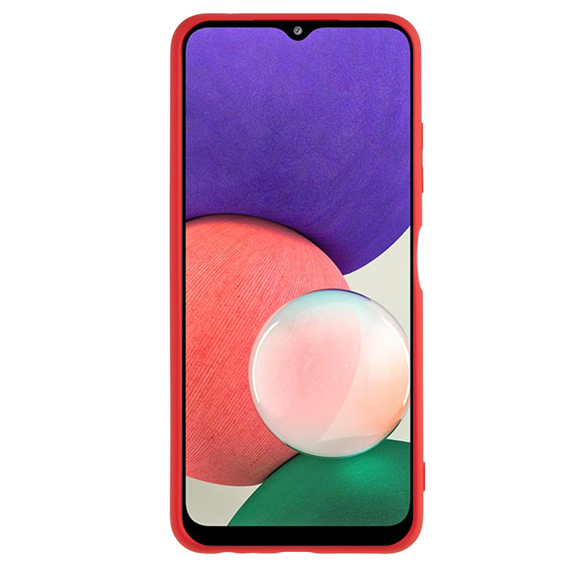 For Samsung Galaxy A22 5G (EU Version) Fiber Lining Rubberized TPU Cover Drop Resistant Phone Case For Samsung Galaxy A22 5G (EU Version) Fiber Lining Rubberized TPU Cover Drop Resistant Phone Case